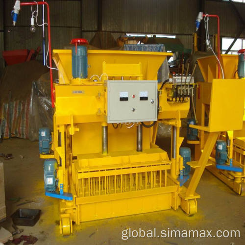 Hollow Block Making Machine semi-automatic non-burning cement block molding machines Supplier